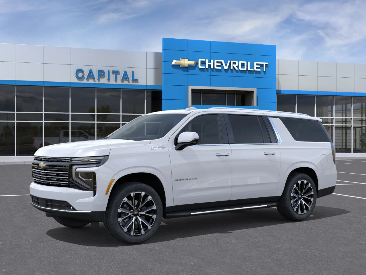 New 2026 Polar White Tricoat Chevrolet High Country image 3