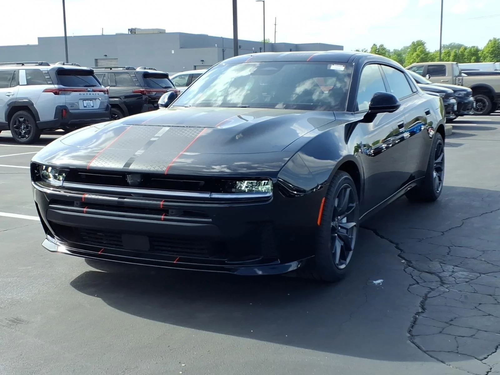 New 2026 Diamond Black Crystal Pearlcoat Dodge Scat Pack Plus image 2