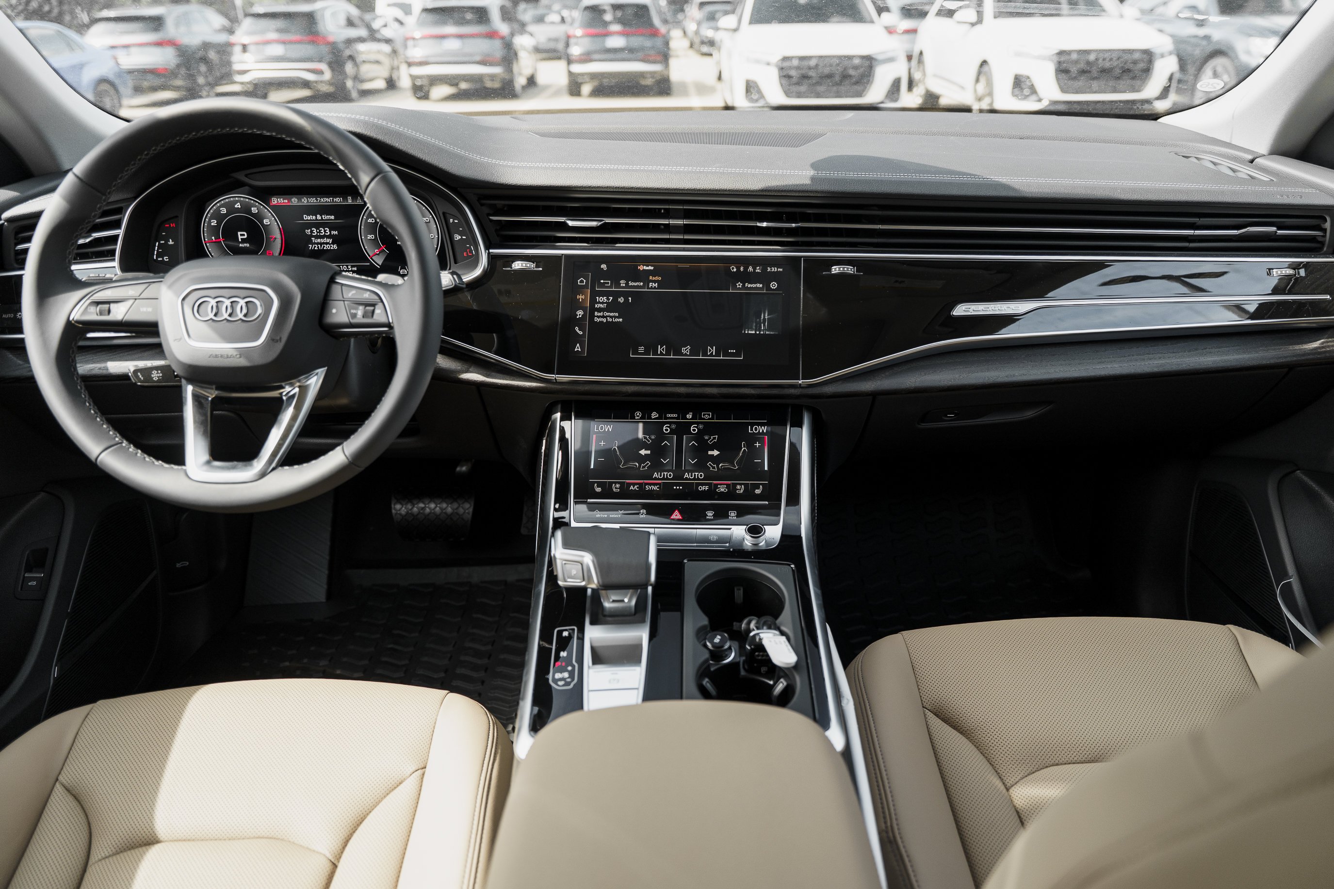 New 2026 CARRARA WHITE Audi Premium Plus image 8
