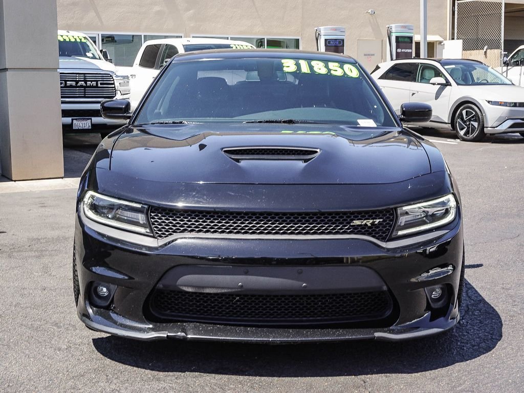 Used 2017 Pitch Black Clearcoat Dodge SRT 392 image 2