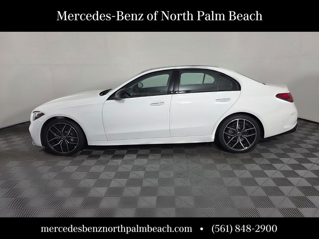New 2026 Polar White Mercedes-Benz C 300 image 3