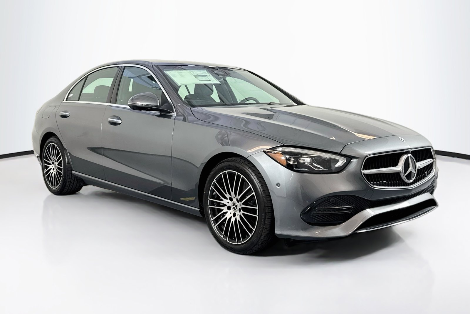 New 2026 Selenite Grey Metallic Mercedes-Benz C 300 image 3