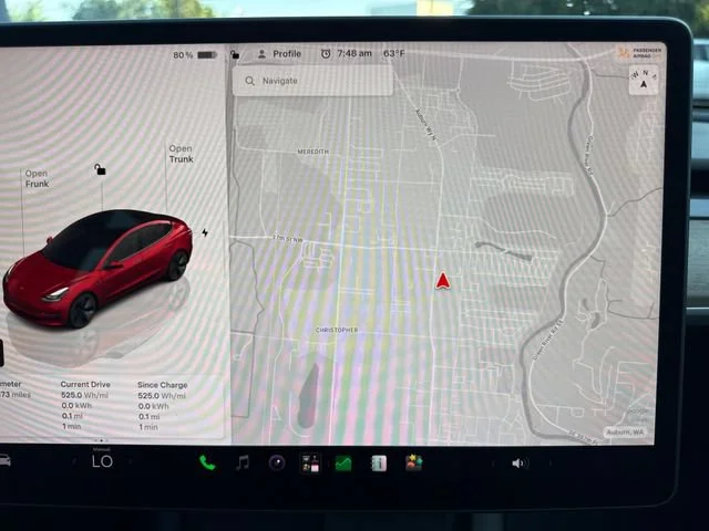 Used 2022 Red Multi-Coat Tesla Long Range image 13