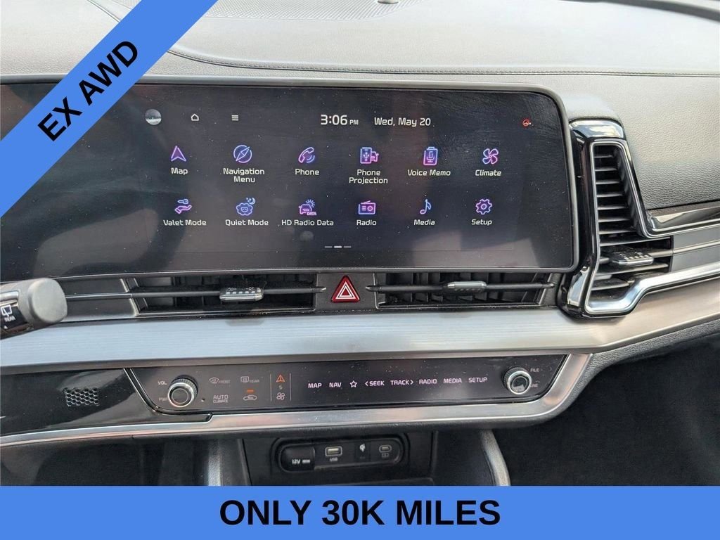 Used 2024 Blue Kia EX image 24