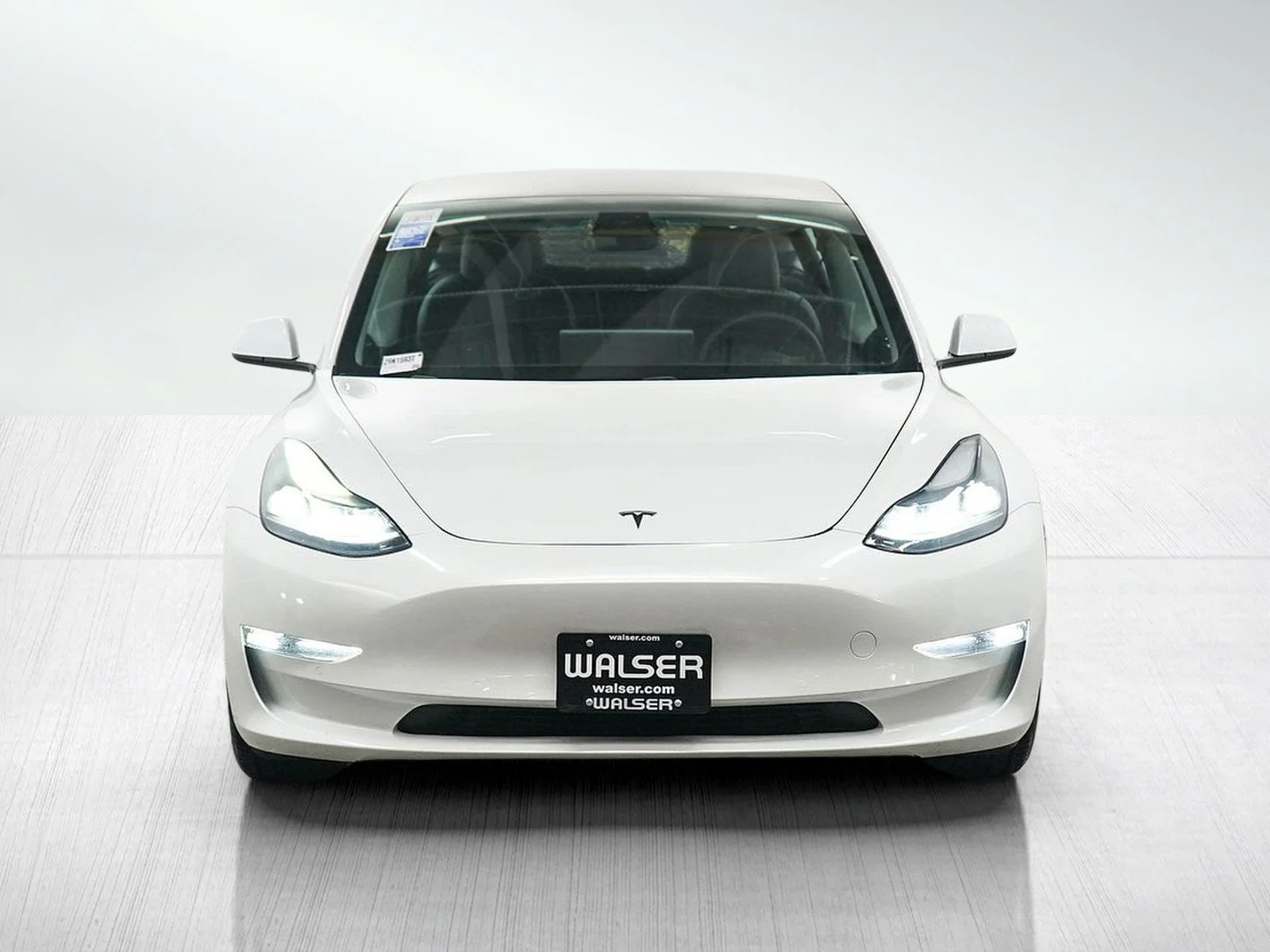 Used 2021 Pearl White Multi-Coat Tesla Long Range AWD image 9