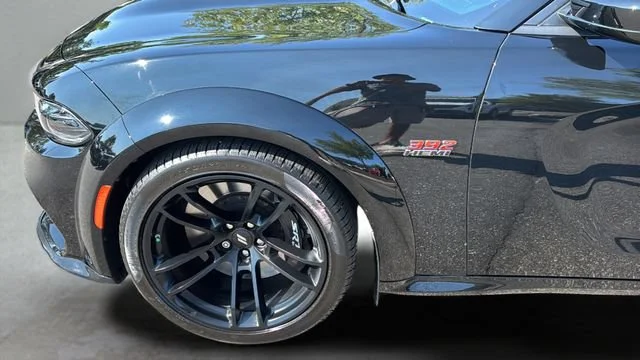 Used 2023 Black Dodge Scat Pack Widebody image 34