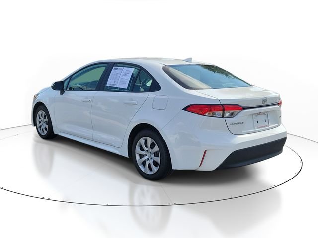 Used 2024 White Toyota LE image 3