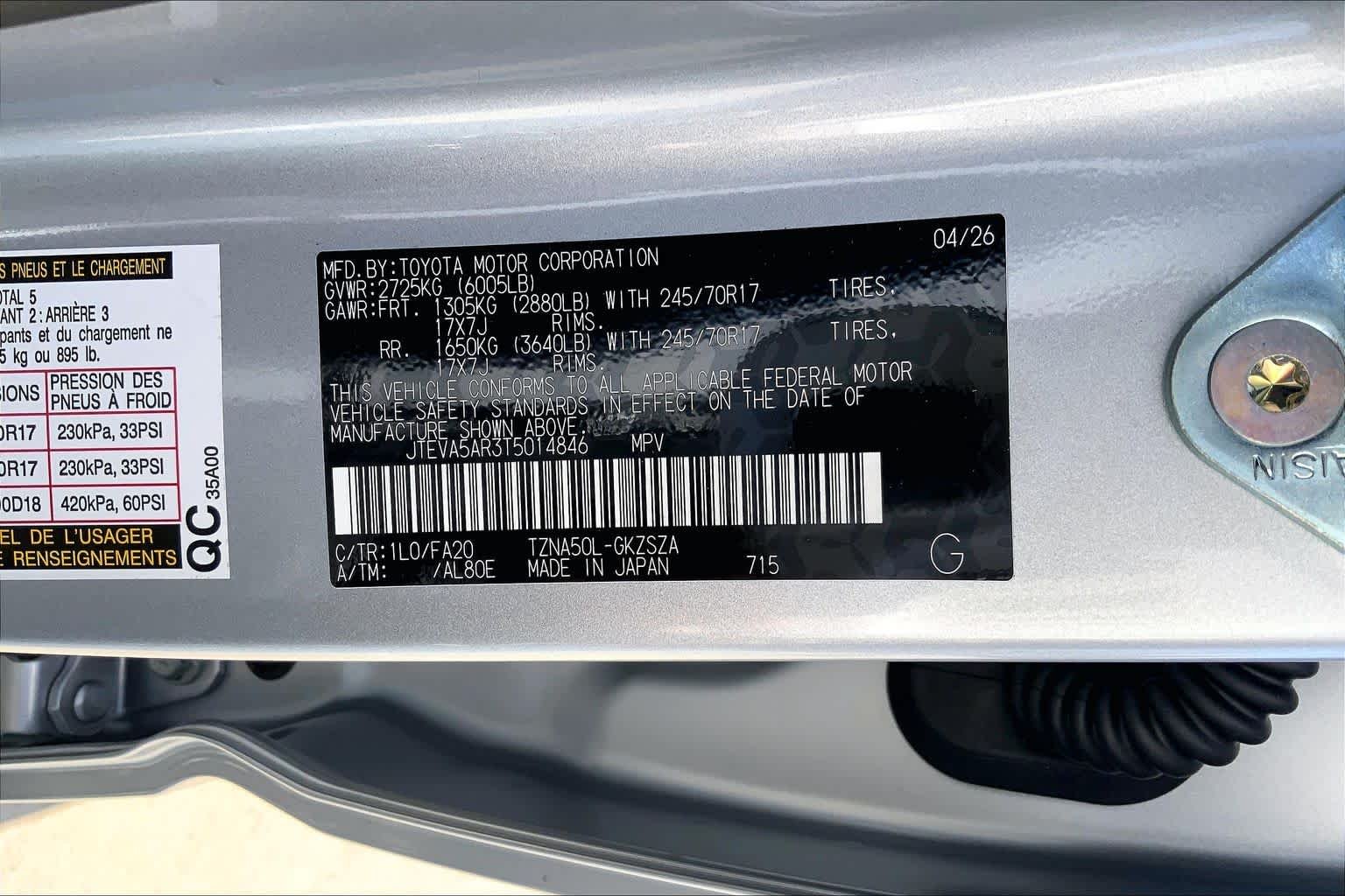 Used 2026 Cutting Edge Toyota SR5 image 32