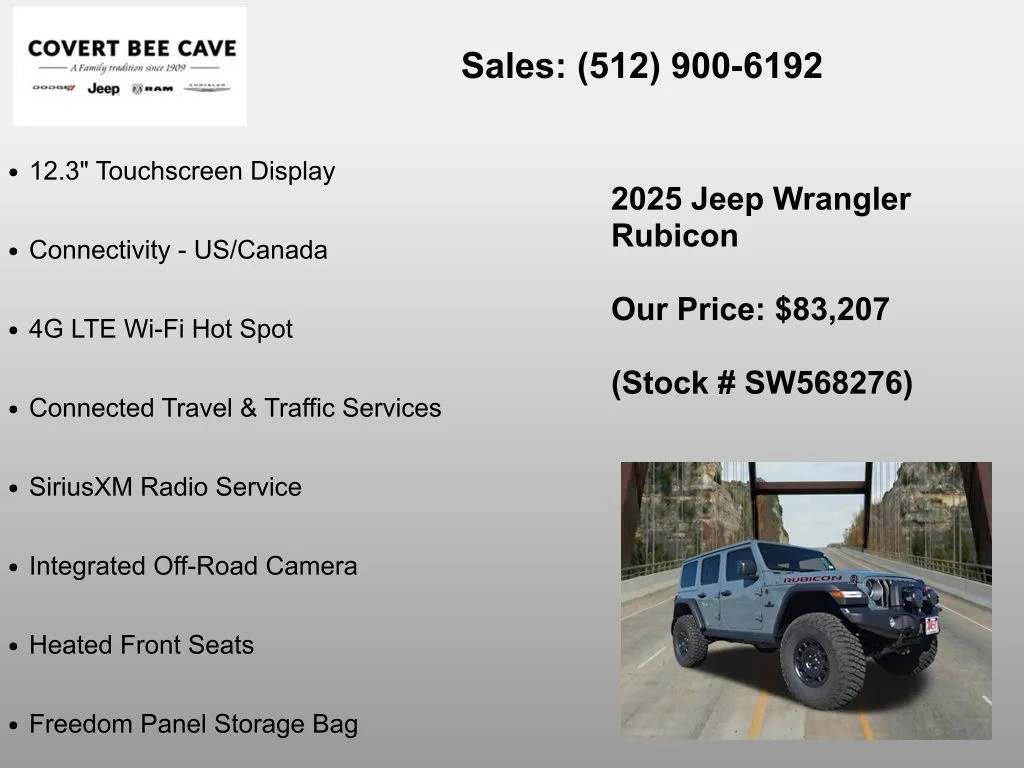 2025 Jeep Wrangler 4-Door Rubicon - Photo 36