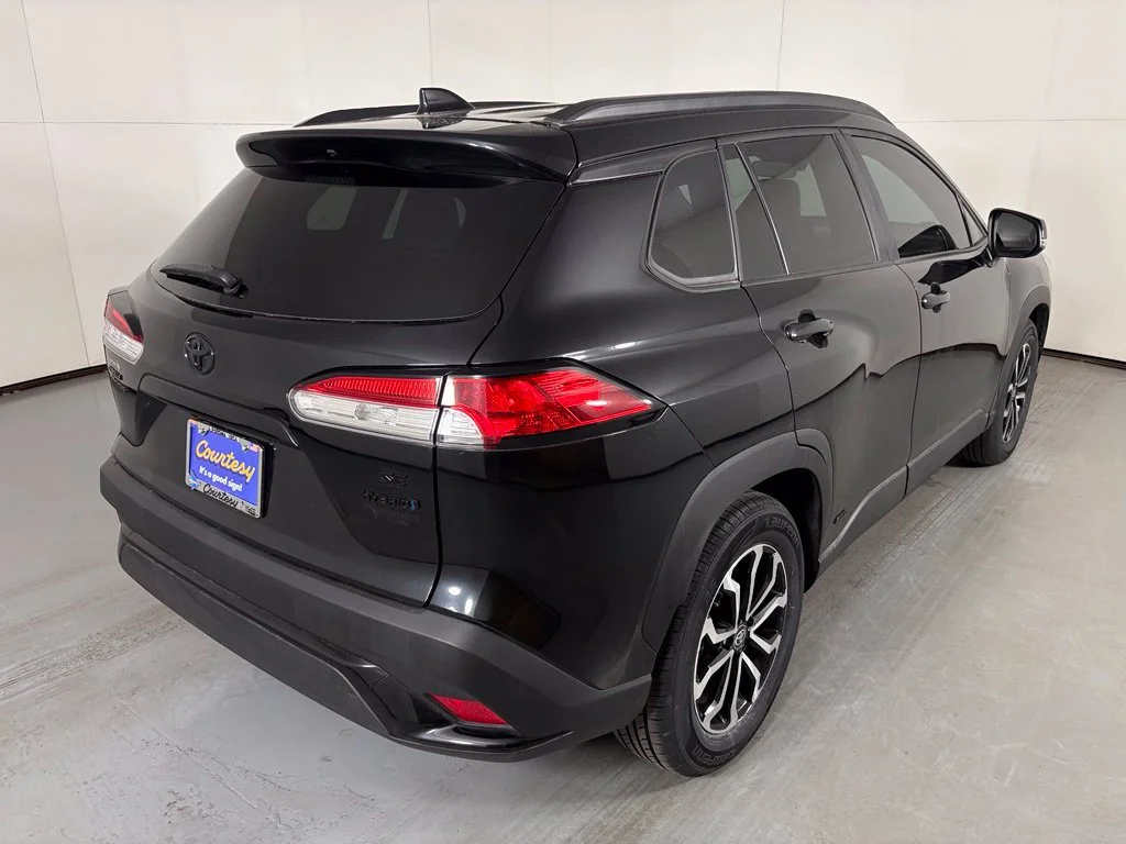 Used 2023 Black Toyota Hybrid SE image 8