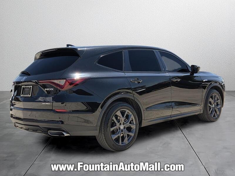 Used 2024 Majestic Black Pearl Acura SH-AWD A-SPEC image 4