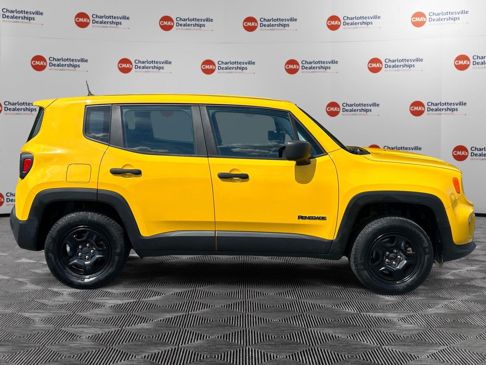 Used 2019 YELLOW JEEP SPORT image 6