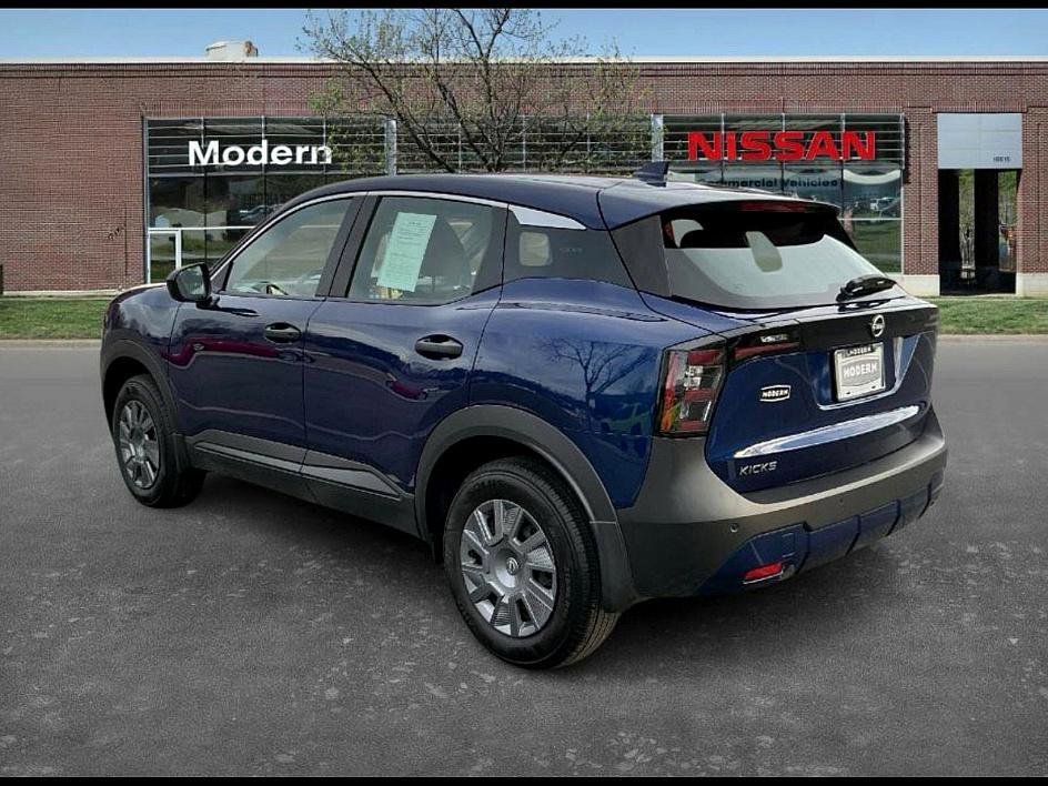 Certified 2025 Nissan Kicks S with VIN 3N8AP6BA7SL324971 for sale in Cornelius, NC