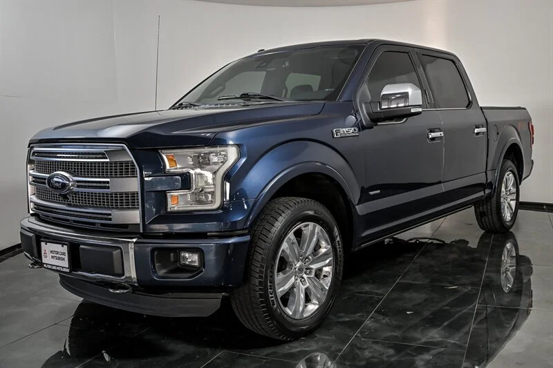 Used 2015 Blue Jeans Metallic Ford Platinum image 5