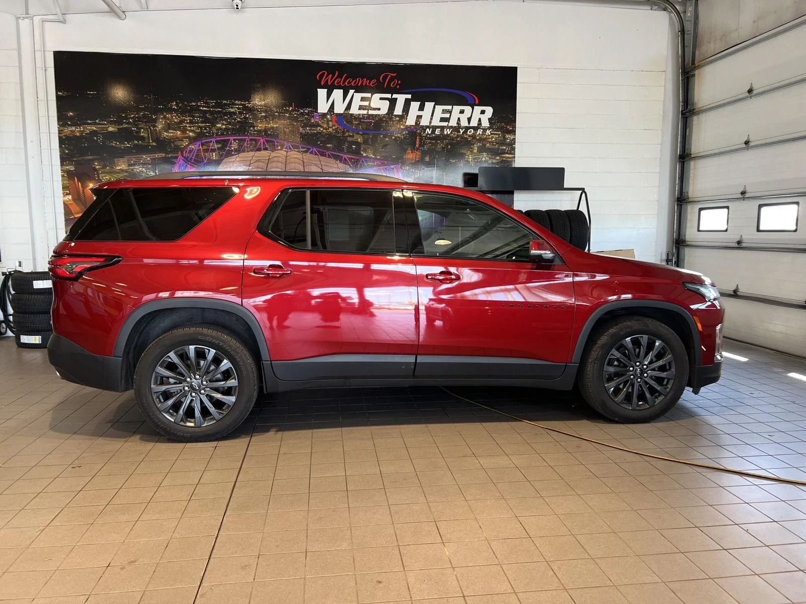 Used 2023 Radiant Red Tintcoat Chevrolet RS image 11