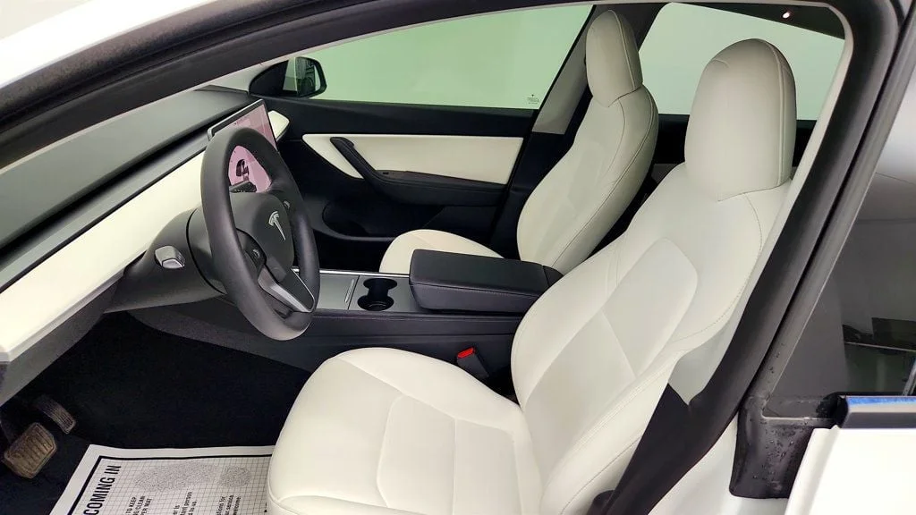 Used 2021 Pearl White Multi-Coat Tesla Long Range AWD w/ Acceleration Boost image 25