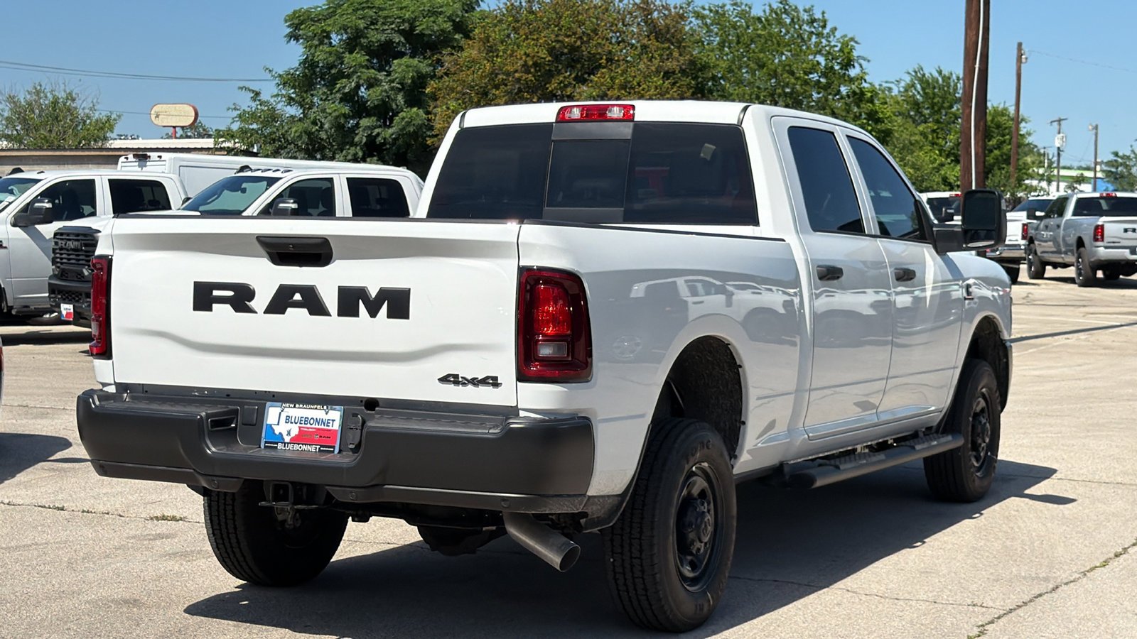 New 2026 Bright White Clear-Coat Exterior Paint RAM Tradesman image 5