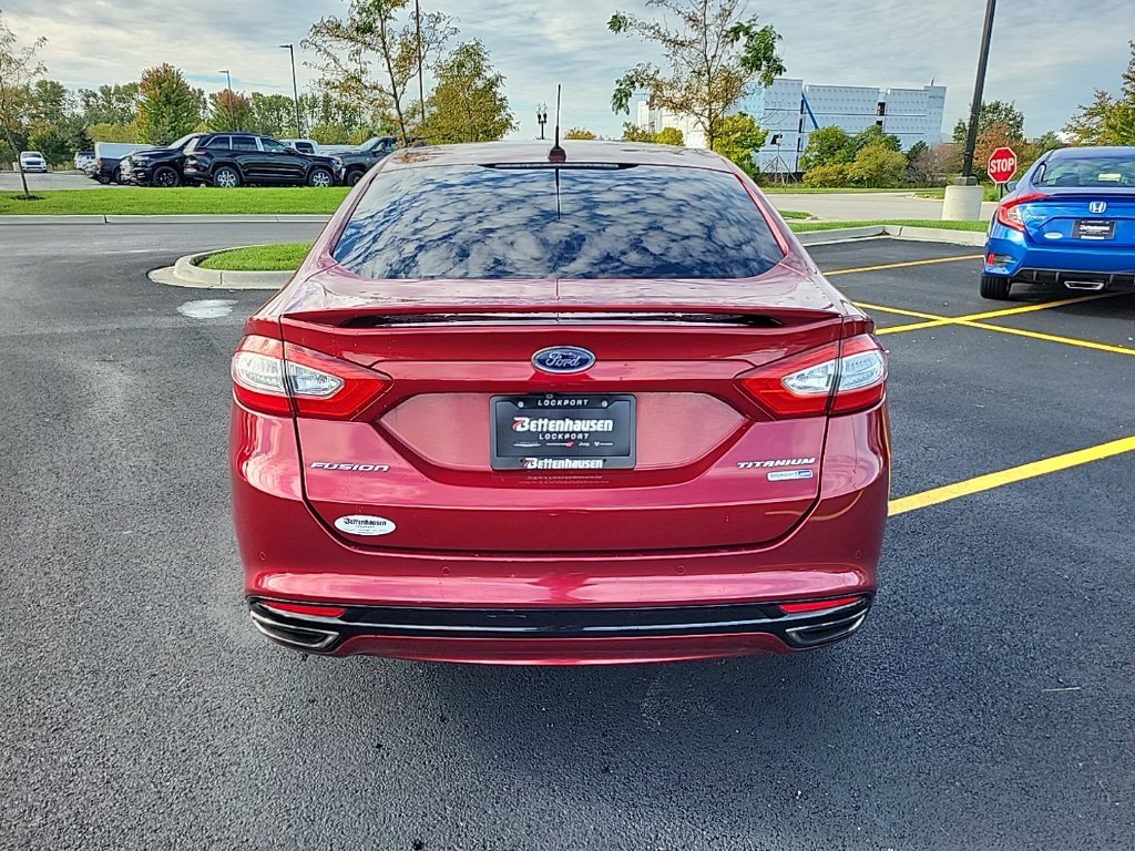 Used 2016 Red Ford Titanium image 4