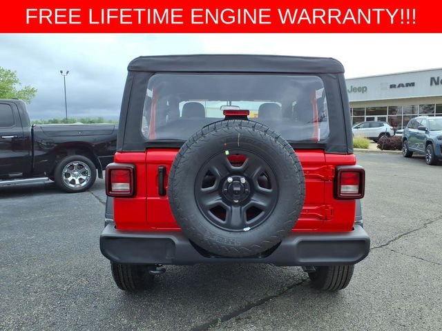 New 2026 Firecracker Red Clear-Coat Exterior Paint Jeep Sport image 6