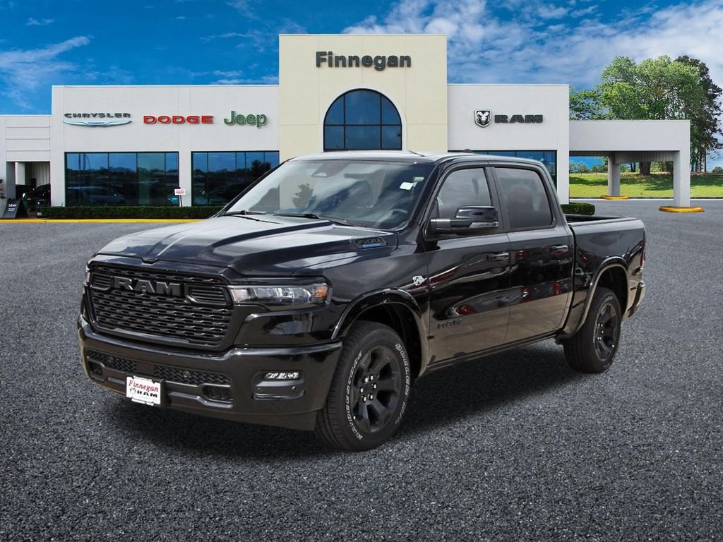 New 2026 Diamond Black Crystal Pearl-Coat Exterior Paint RAM Big Horn/Lone Star image 3