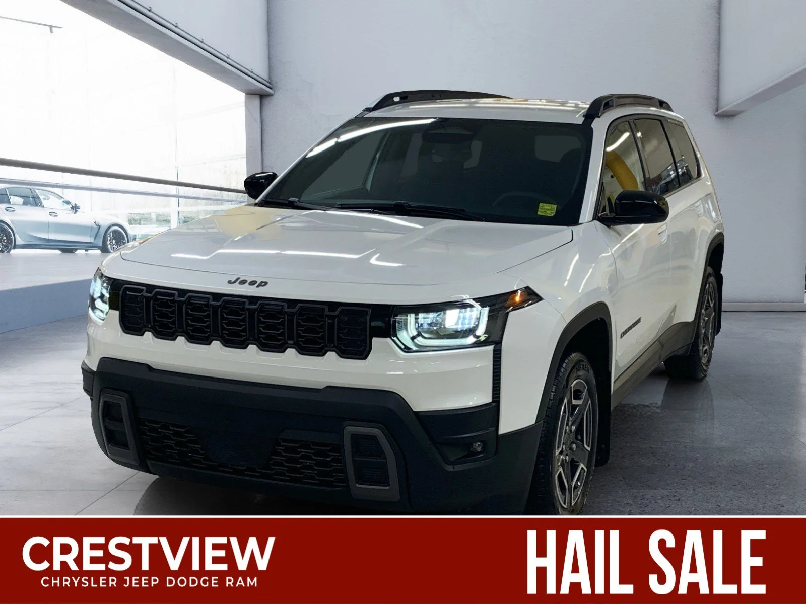 New 2026 Bright White Jeep Laredo image 1