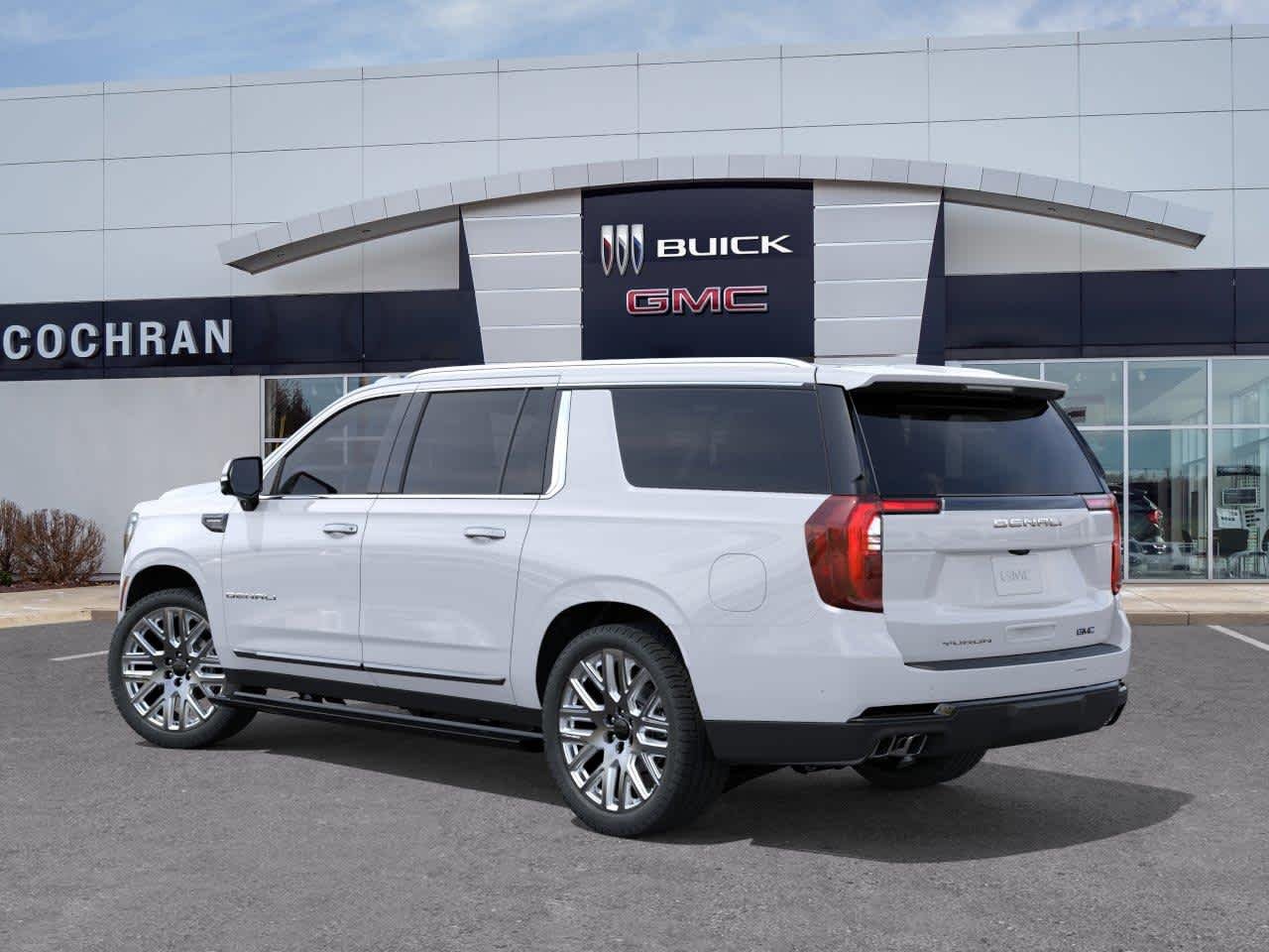 New 2027 Glacier White Tricoat GMC Denali Ultimate image 3