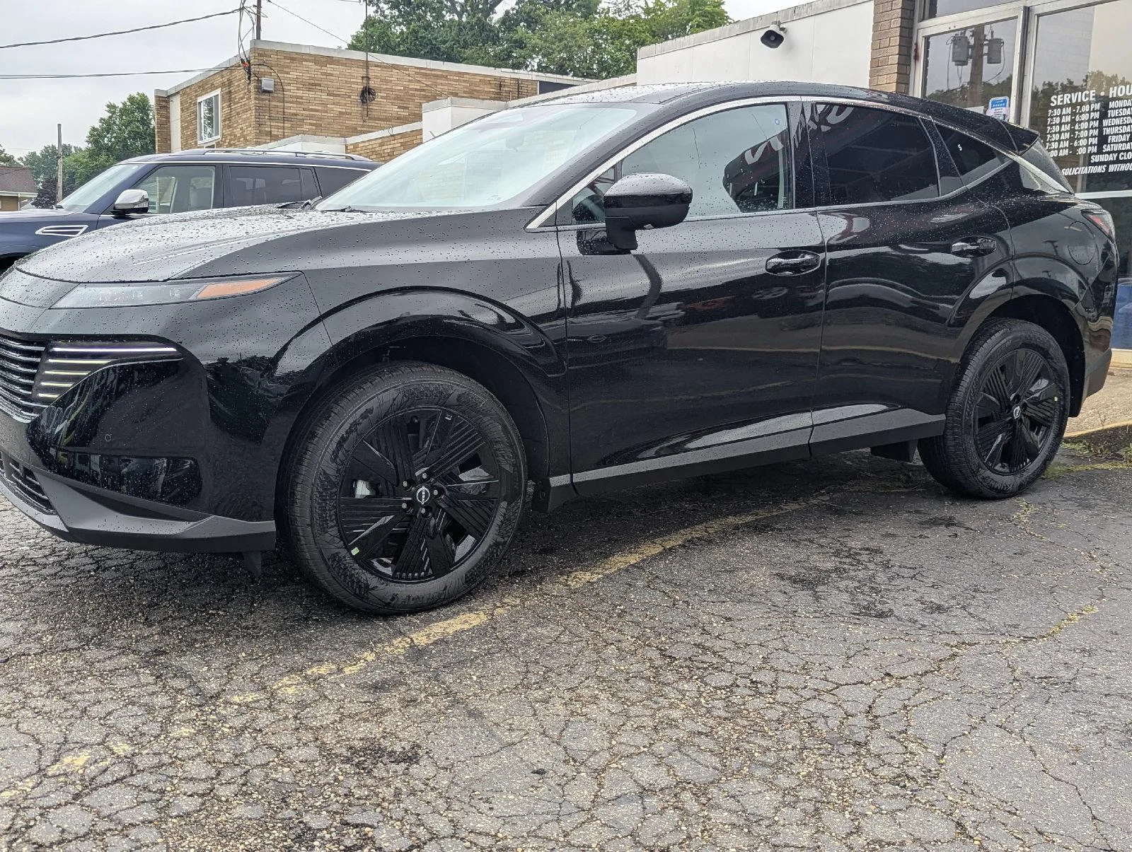 New 2026 Super Black Nissan SV image 4