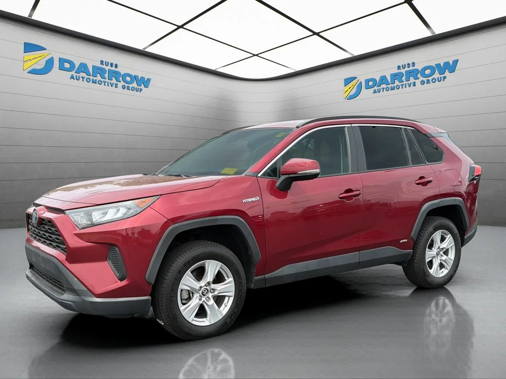 Used 2021 Red Toyota LE image 1