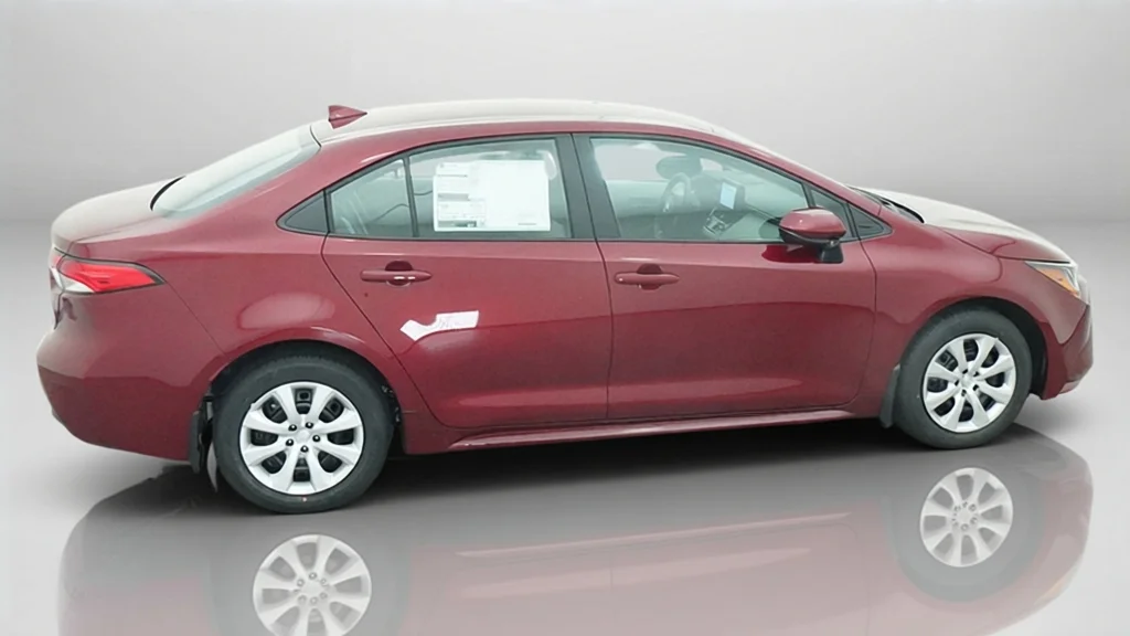 New 2027 Ruby Flare Pearl Toyota LE image 8