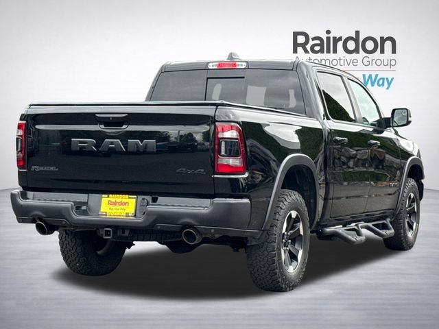 Used 2022 Diamond Black Crystal Pearlcoat Ram Rebel image 6