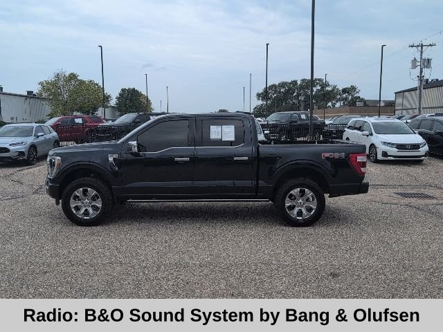 Used 2022 Blue Ford Platinum image 3