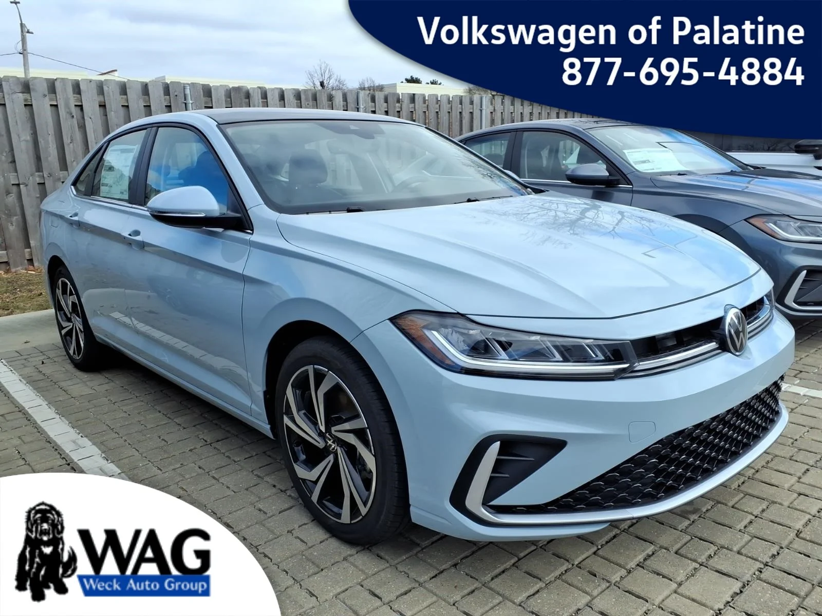 New 2026 Monument Gray Volkswagen SEL AUTO image 1