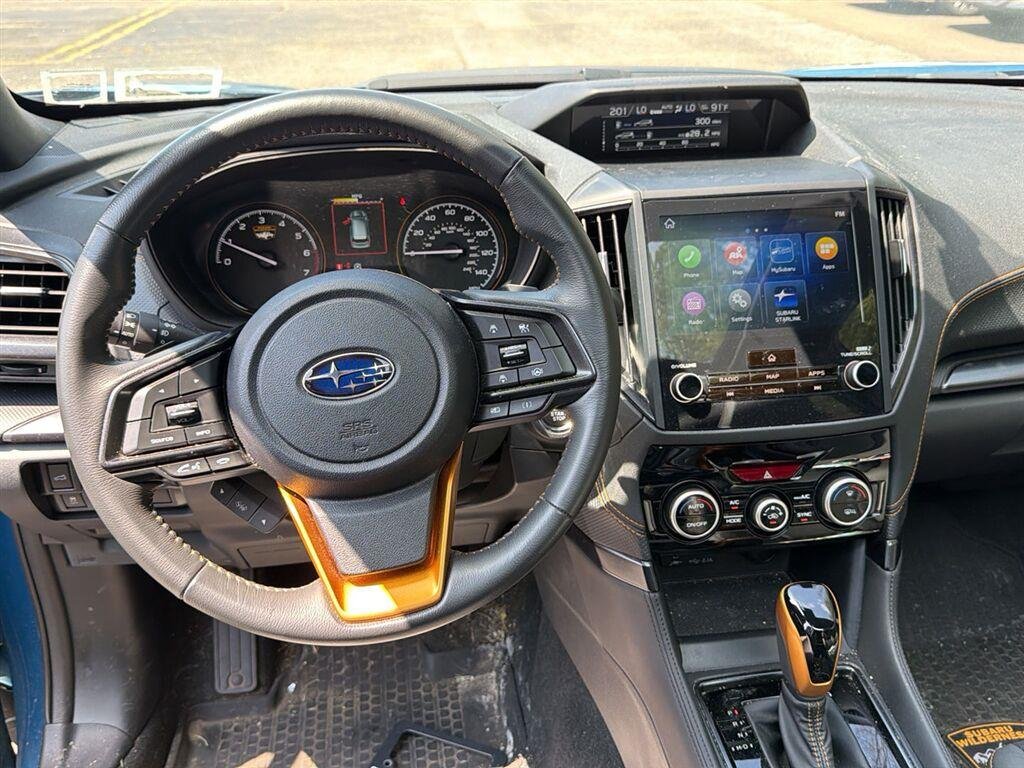 Used 2024 Geyser Blue Subaru Wilderness image 2