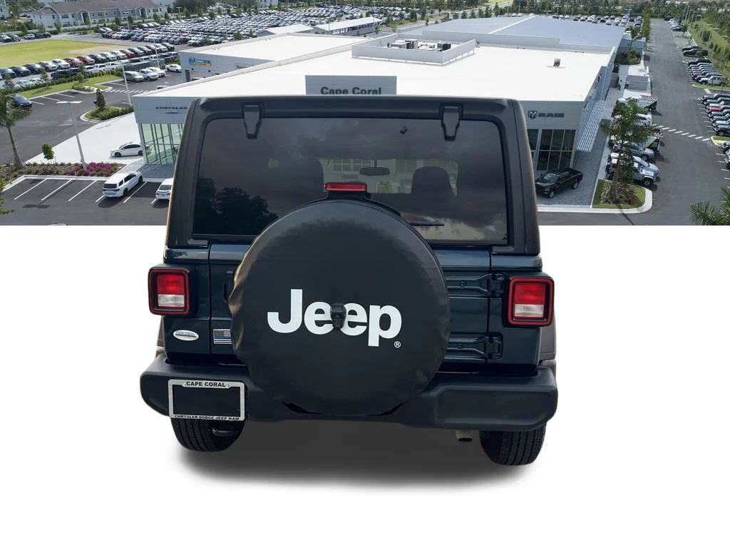 Certified Used 2025 Blue Jeep Sport image 6