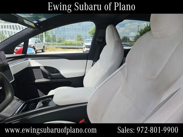 Used 2022 Red Tesla Plaid image 6