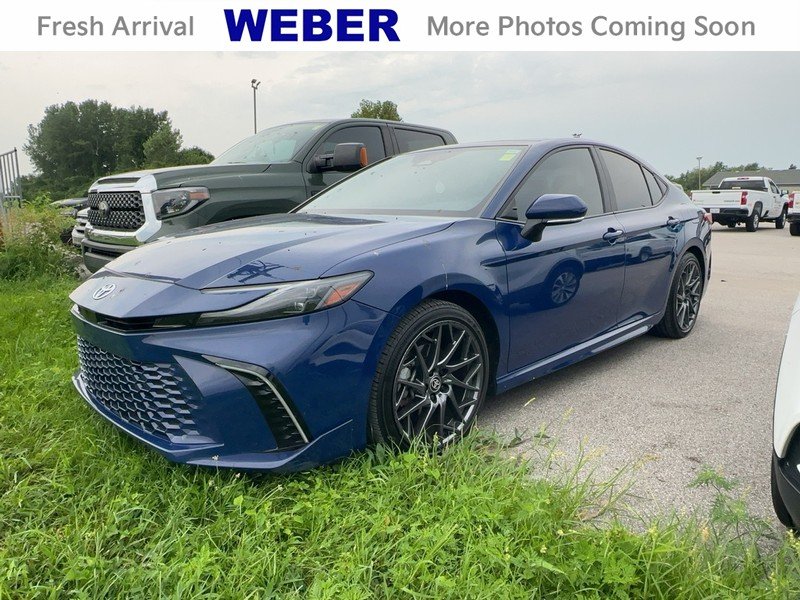 Used 2025 Reservoir Blue Toyota XSE (Natl) image 1