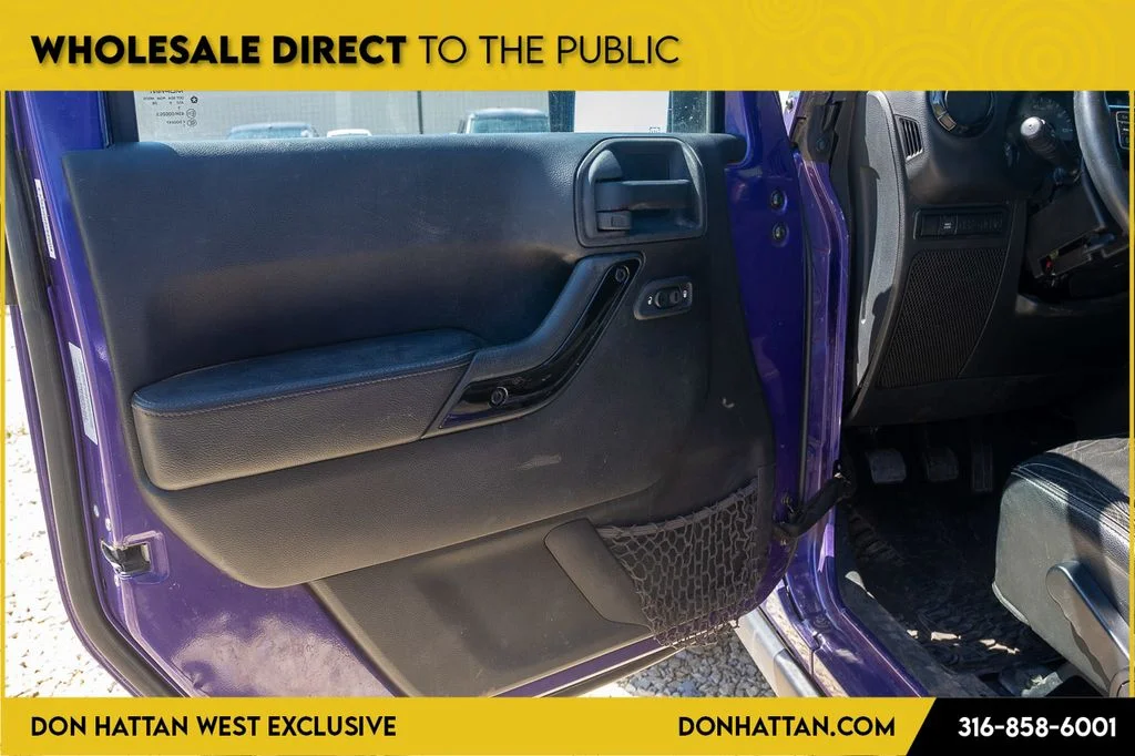 Used 2016 Purple Jeep Unlimited Sahara image 9