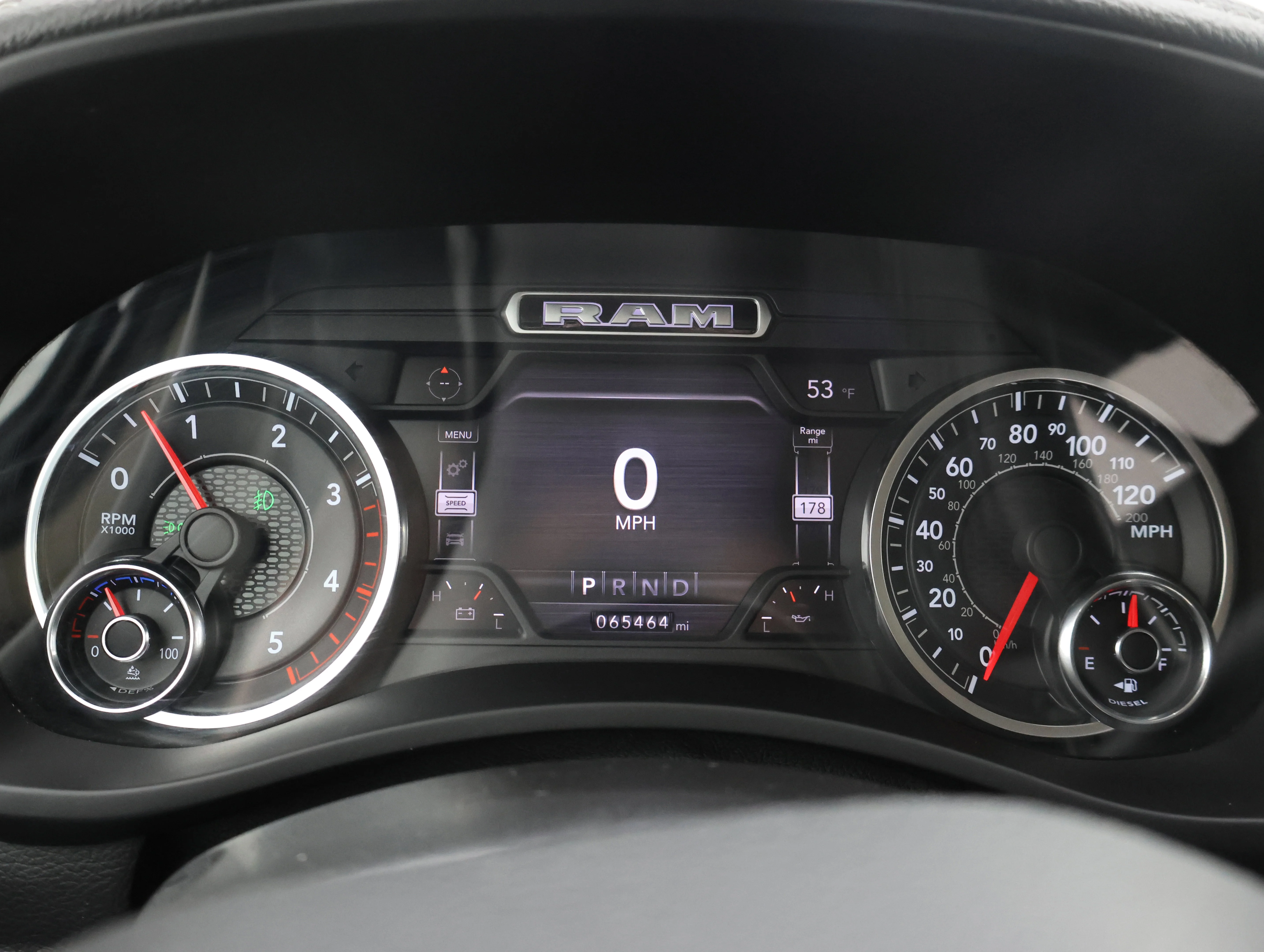 Used 2021 Bright White Clearcoat Ram Laramie image 10