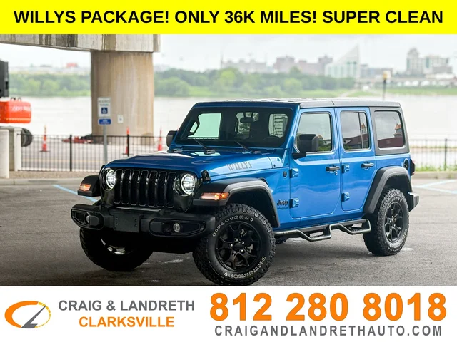 2022 Jeep Wrangler Unlimited Willys