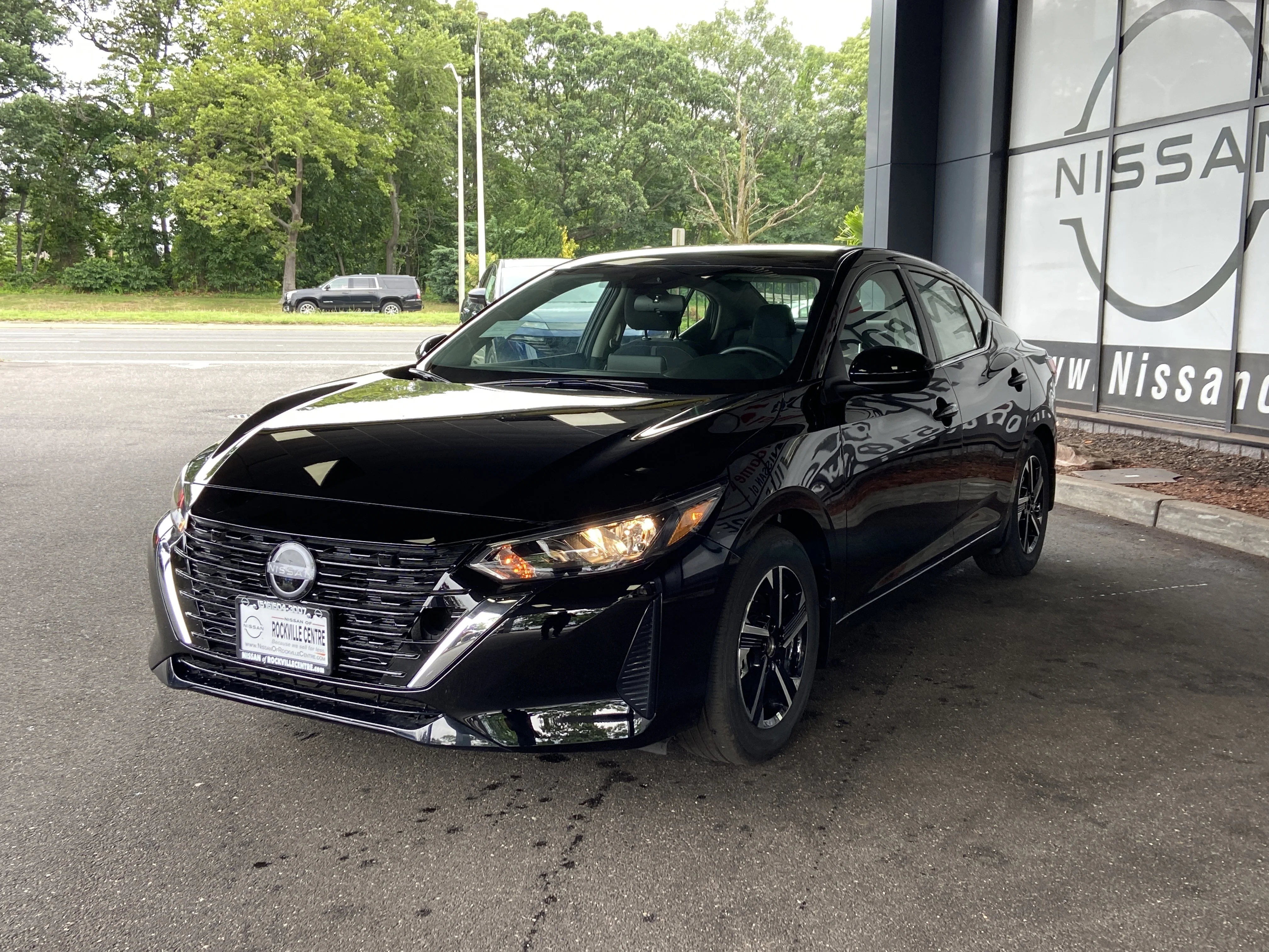 New 2025 Super Black Nissan SV image 7