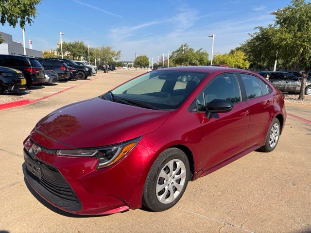 Used 2025 Red Toyota LE image 1