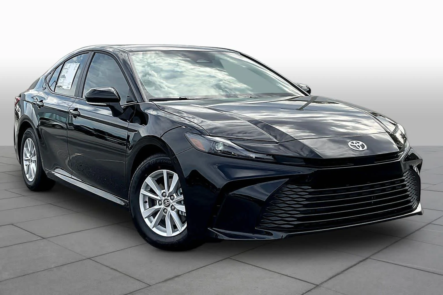 New 2026 Midnight Black Metallic Toyota LE image 2