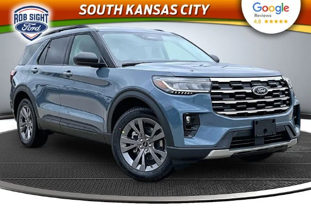 New 2026 Vapor Blue Metallic Ford Active image 2