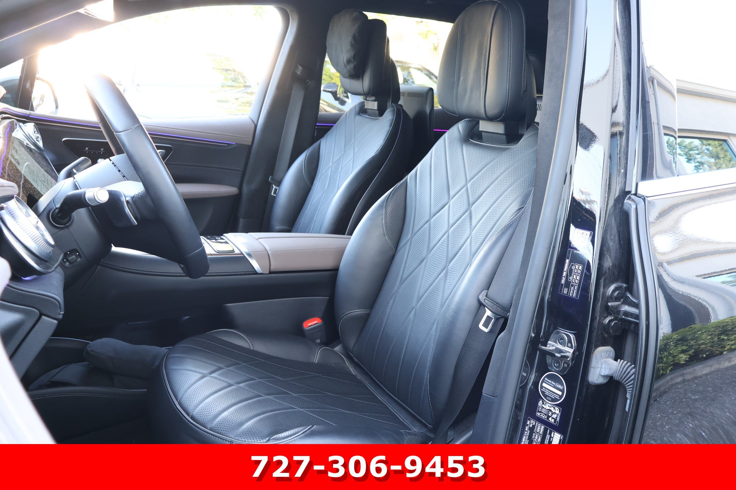 Certified 2023 Mercedes-Benz EQS SUV Base with VIN 4JGDM4EBXPA000420 for sale in Clearwater, FL