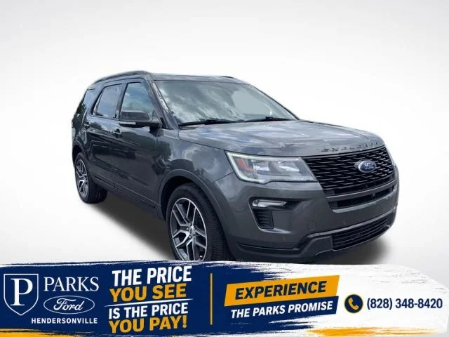 Used 2018 Gray Ford Sport image 1