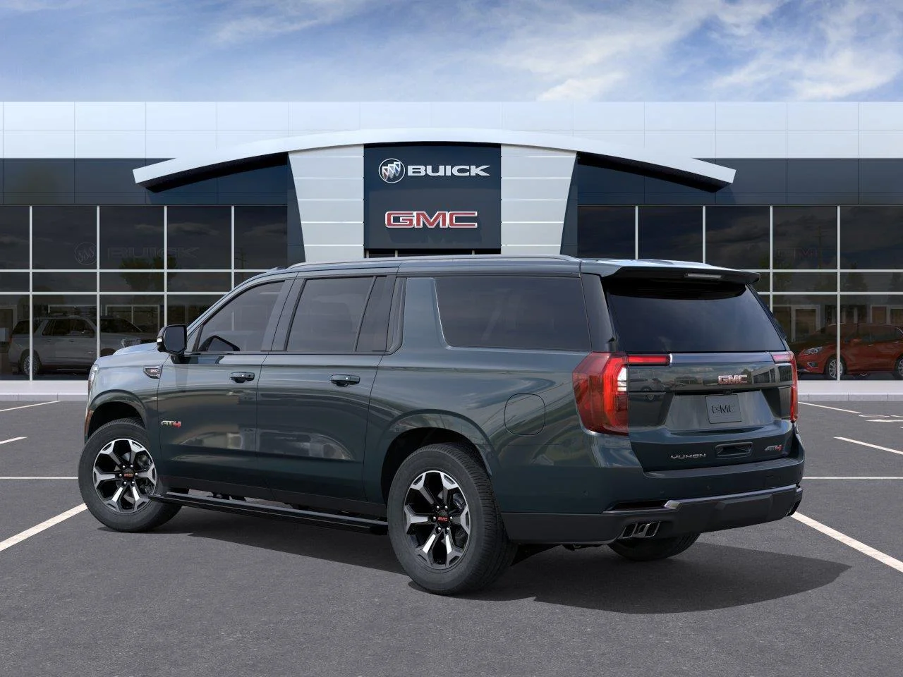 New 2026 Midnight Pine GMC AT4 Ultimate image 3