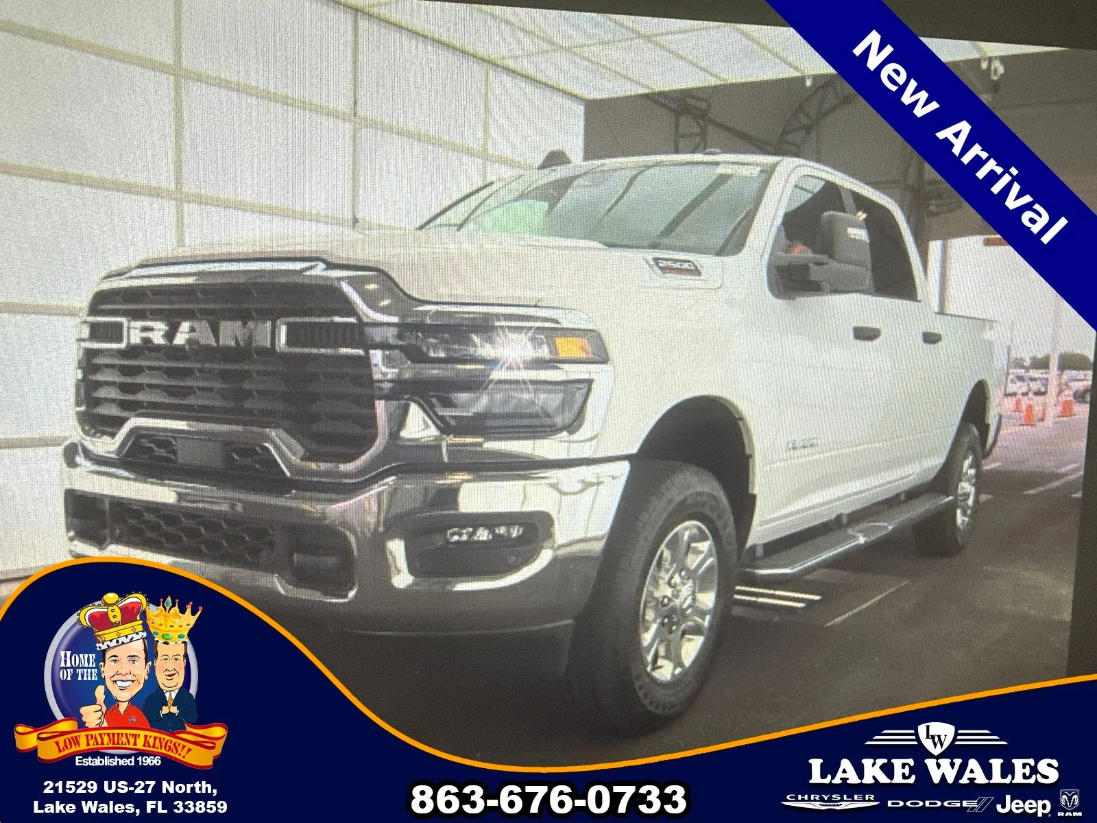 Certified Used 2025 White Ram Big Horn image 4