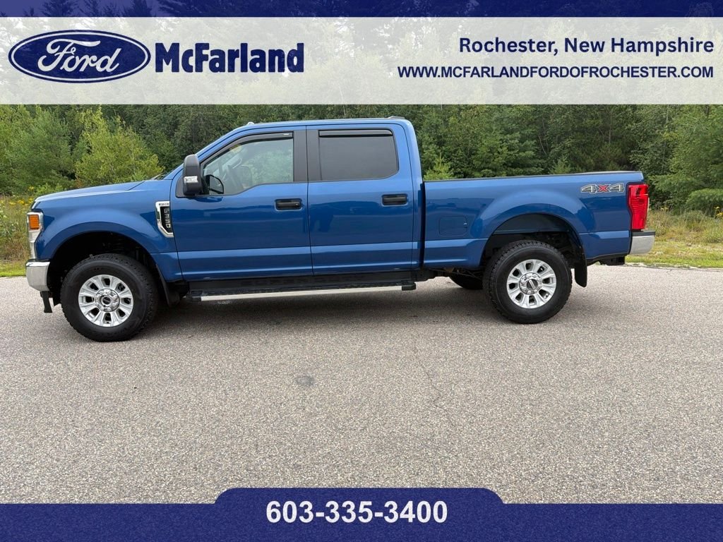 Certified Used 2022 Blue Metallic Ford XL image 1