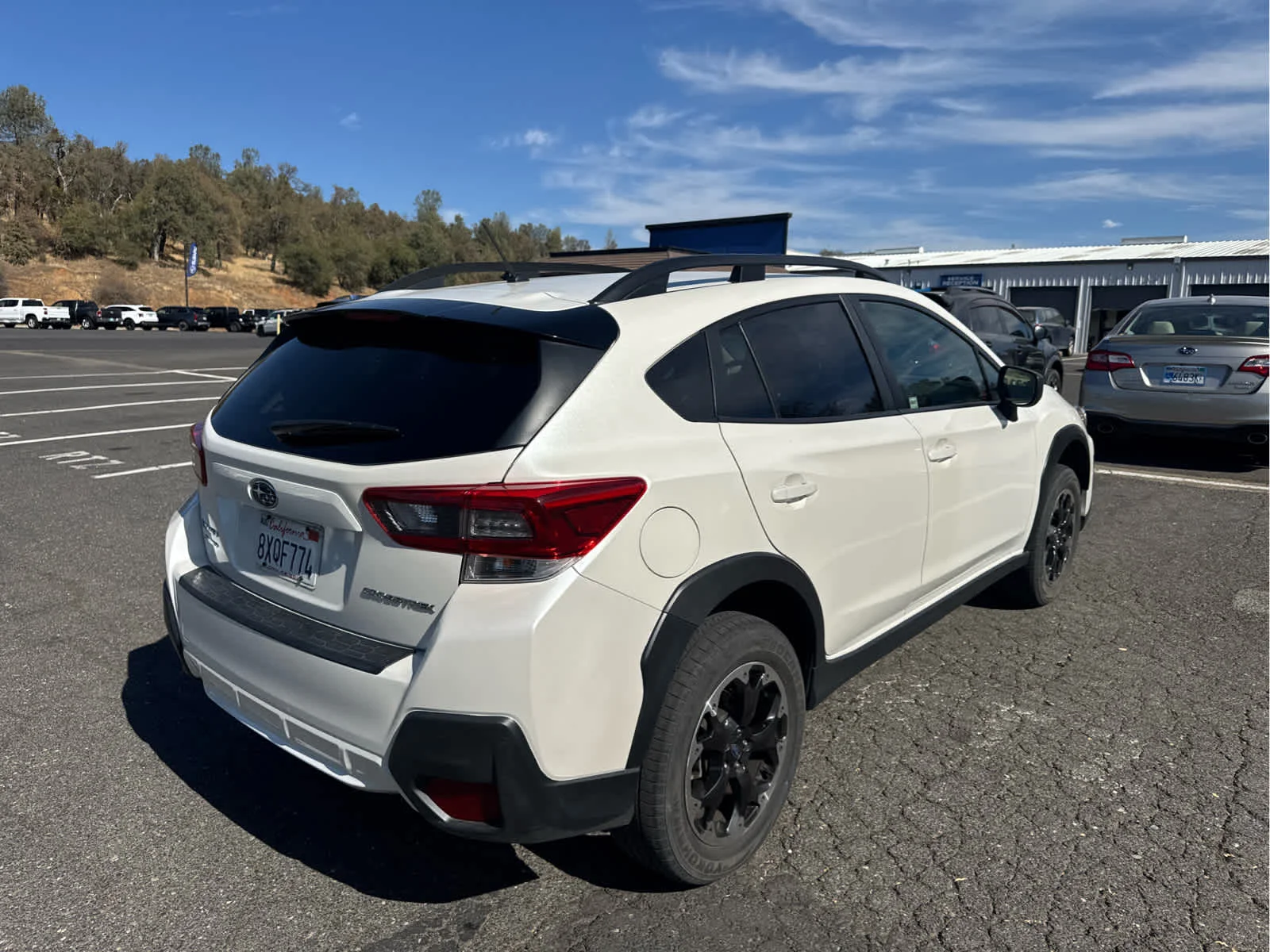 Used 2021 Crystal White Pearl Subaru  image 5