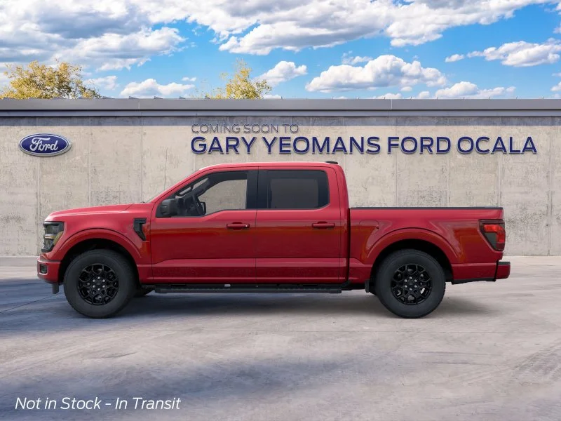 New 2026 Ruby Red Metallic Tinted Clearcoat Ford XLT image 3